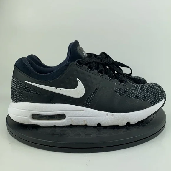 Nike Air Max Zero Essentials Black/White Athletic Shoes 876070-004 Men's Size 8 - Picture 4 of 12
